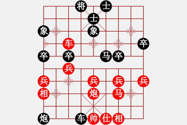 象棋棋譜圖片：真心漢仔（8-1）先負(fù) wgp - 步數(shù)：40 