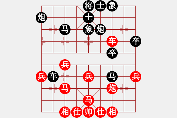 象棋棋譜圖片：布衣侯(至尊)-負(fù)-開心的日子(日帥) - 步數(shù)：40 