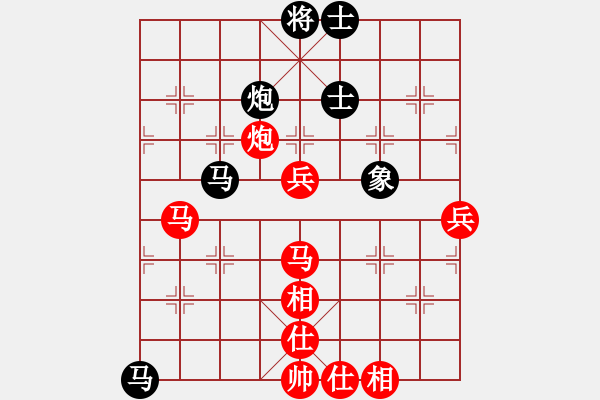 象棋棋谱图片：2017年第六屆養德盃A組第六輪第2台楊宗諭先和郭勝文 - 步数：80 