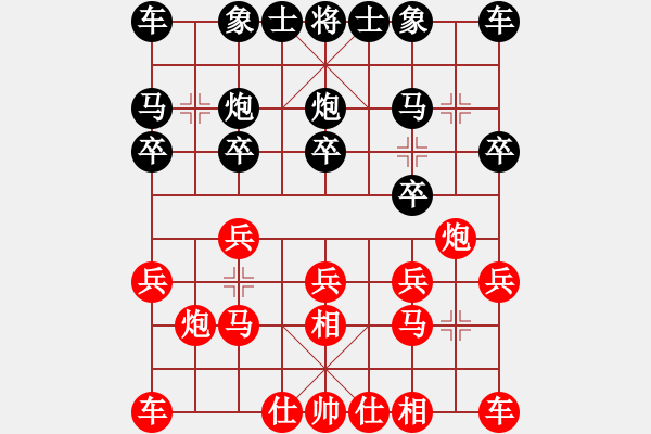 象棋棋譜圖片：就那么回事(3級(jí))-負(fù)-一夜醒悟(4級(jí)) - 步數(shù)：10 