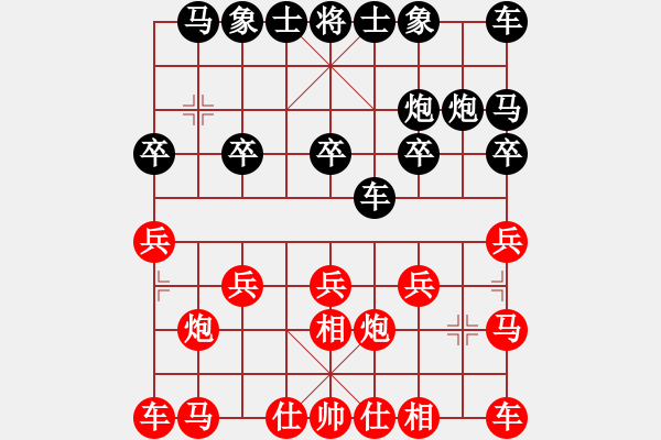 象棋棋譜圖片：湖南省 劉泉 勝 黑龍江省 張弘 - 步數(shù)：10 