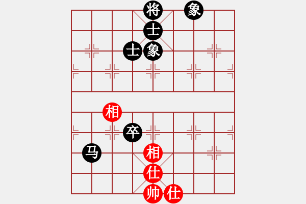 象棋棋譜圖片：一顆不變心(9星)-和-丐幫洪七公(9星) - 步數(shù)：100 