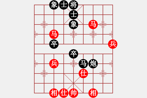 象棋棋譜圖片：澳門隊(duì) 張國(guó)偉 負(fù) 大連益春堂象棋隊(duì) 陳志軍 - 步數(shù)：60 