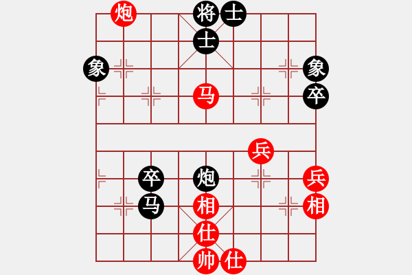 象棋棋譜圖片：2006年梁山賽第八輪：香港黃埔左(5r)-和-無錫金風(fēng)棋(4r) - 步數(shù)：60 