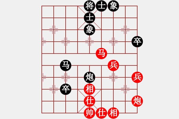 象棋棋譜圖片：2006年梁山賽第八輪：香港黃埔左(5r)-和-無錫金風(fēng)棋(4r) - 步數(shù)：80 