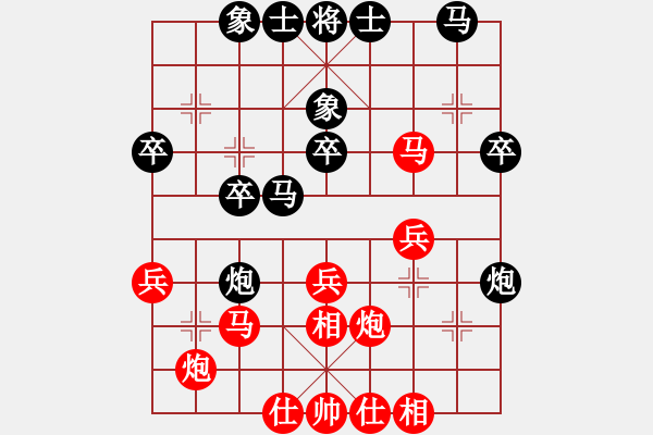 象棋棋譜圖片：石家莊新華區(qū) 石增文 負(fù) 遼寧盤錦市 禹江 - 步數(shù)：30 