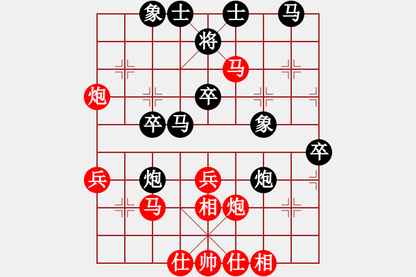 象棋棋譜圖片：石家莊新華區(qū) 石增文 負(fù) 遼寧盤錦市 禹江 - 步數(shù)：40 