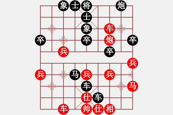 象棋棋譜圖片：華北一虎(3段)-負(fù)-漂流三千里(1段) - 步數(shù)：40 