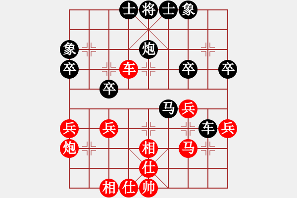 象棋棋譜圖片：過河帥[紅] -VS- 奧特曼[黑] - 步數(shù)：40 