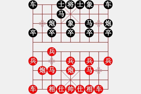 象棋棋譜圖片：‖棋家軍‖[474177218] -VS- 我愛笨豬 [313796160] - 步數(shù)：10 