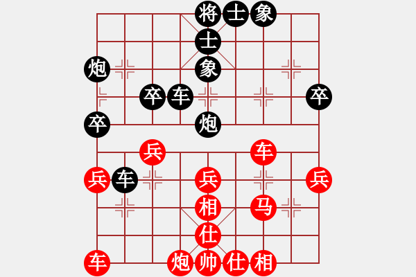 象棋棋譜圖片：好壞蛋(3段)-勝-江南一匹狼(4段) - 步數(shù)：40 