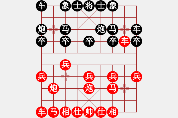 象棋棋譜圖片：4054393(草民) 負(fù) 3083232(縣令) - 步數(shù)：10 