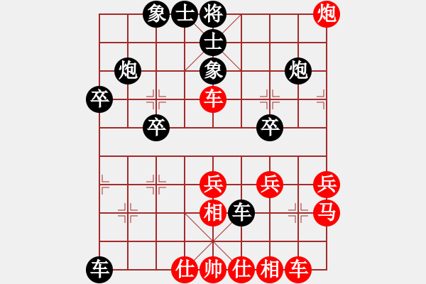 象棋棋譜圖片：負(fù)分太后 魚[紅] -VS- 王妃[黑] - 步數(shù)：40 