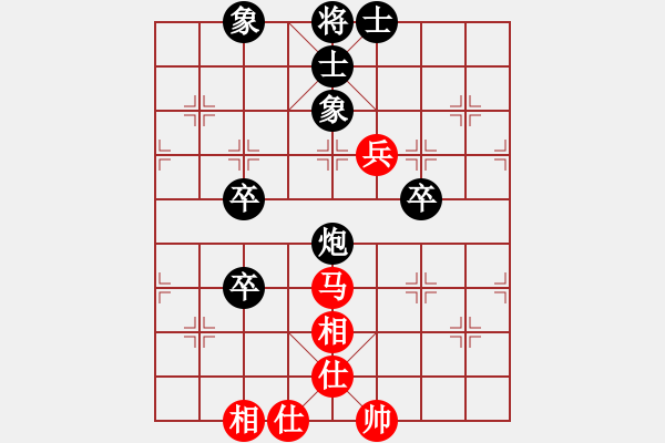 象棋棋譜圖片：負(fù)分太后 魚[紅] -VS- 王妃[黑] - 步數(shù)：80 