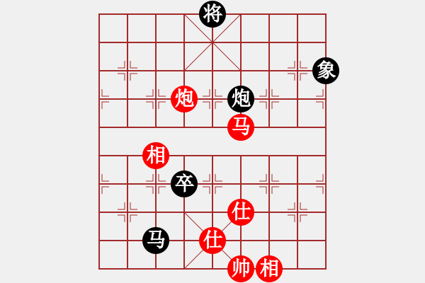 象棋棋谱图片：第 2 局 五八炮对屏风马 郑惟桐和许银川 - 步数：170 