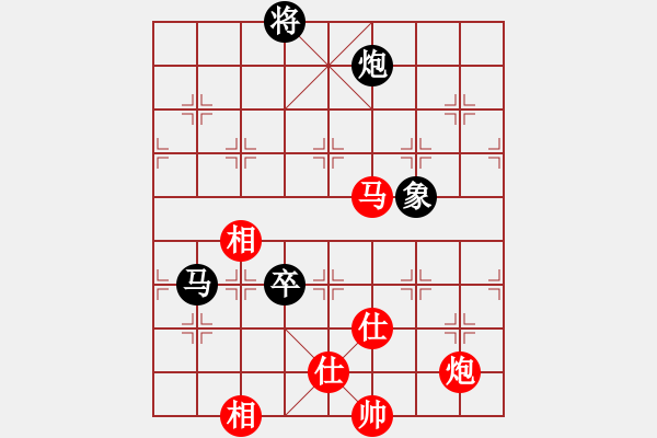 象棋棋谱图片：第 2 局 五八炮对屏风马 郑惟桐和许银川 - 步数：190 