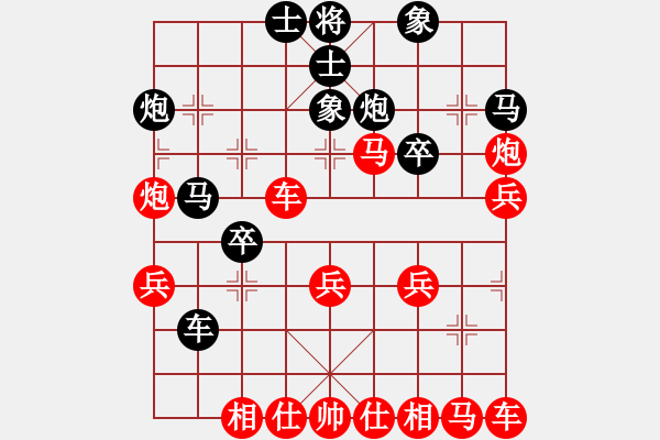 象棋棋譜圖片：9626局 E00-仙人指路-旋九專(zhuān)雙核-菜鳥(niǎo) 紅先勝 小蟲(chóng)引擎24層 - 步數(shù)：40 