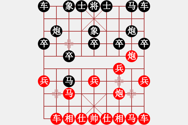 象棋棋譜圖片：剪刀(9星)-和-lzksn(9星) - 步數(shù)：10 