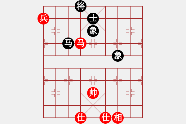 象棋棋谱图片：李义庭(8级)-和-闪电烈焱(3段) - 步数：180 