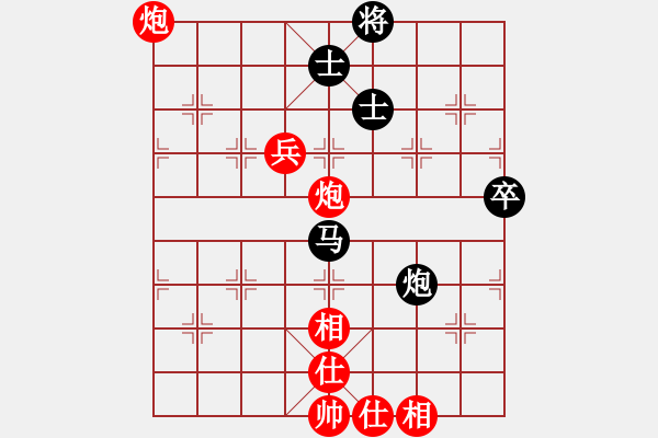 象棋棋譜圖片：騰訊 QQ 象棋對局 - 步數(shù)：90 