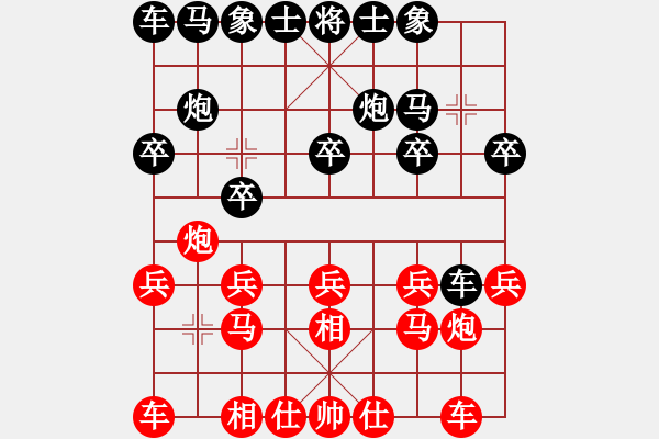 象棋棋譜圖片：寶雞殺人王(2段)-負(fù)-congtu(2段) - 步數(shù)：10 