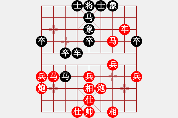 象棋棋譜圖片：3083232(草民) 勝 5160081(草民) - 步數(shù)：40 