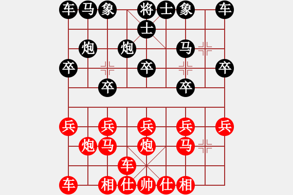 象棋棋譜圖片：一歲女孩小號評測先勝22回合 - 步數(shù)：10 