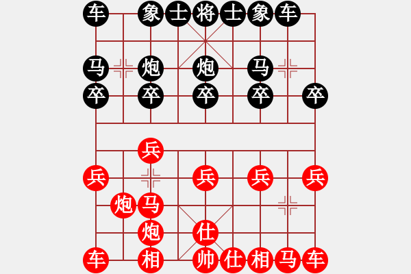 象棋棋譜圖片：小鄧[2543514387] 負(fù) 芳棋(純?nèi)讼缕?[893812128] - 步數(shù)：10 