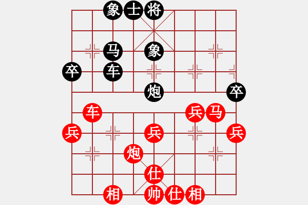 象棋棋譜圖片：葬心紅勝朱健【仙人指路轉(zhuǎn)左中炮對(duì)卒底炮飛右象】｛注｝ - 步數(shù)：60 