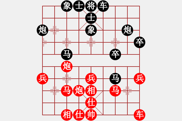 象棋棋譜圖片：賢銘豪(3段)-勝-明燈再現(xiàn)(7段) - 步數(shù)：30 