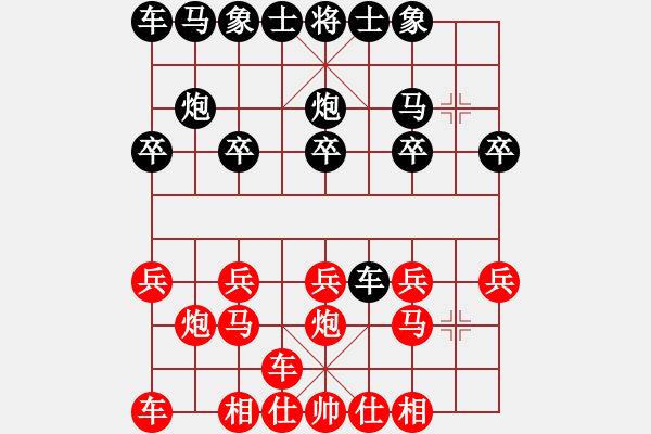 象棋棋譜圖片：橫才俊儒[292832991] -VS- 陽新彬彬服飾[1284950226] - 步數(shù)：10 