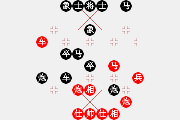 象棋棋譜圖片：東風(fēng)(6段)-負(fù)-矮腳虎王英(5段) - 步數(shù)：40 