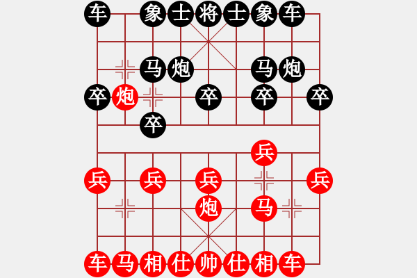 象棋棋谱图片：女子组：六6 浙江陈青婷先和辽宁李沁 - 步数：10 