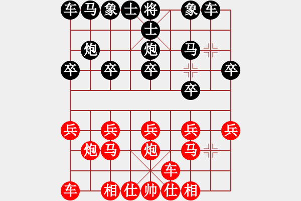 象棋棋譜圖片：金庸-獨(dú)孤九劍VS東北三省棋王(2013-7-8) - 步數(shù)：10 