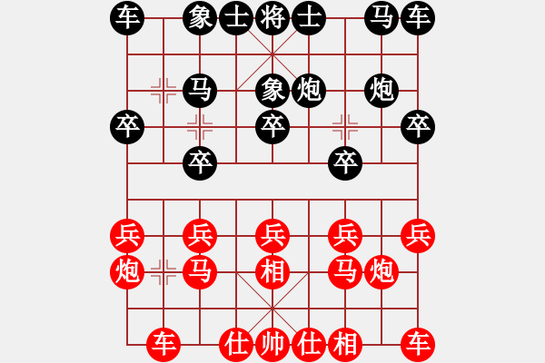 象棋棋譜圖片：安順大俠(9段)-勝-nvduc(8段) - 步數(shù)：10 