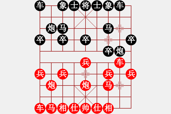 象棋棋譜圖片：C15酒神負象棋發(fā)燒友 - 步數(shù)：10 