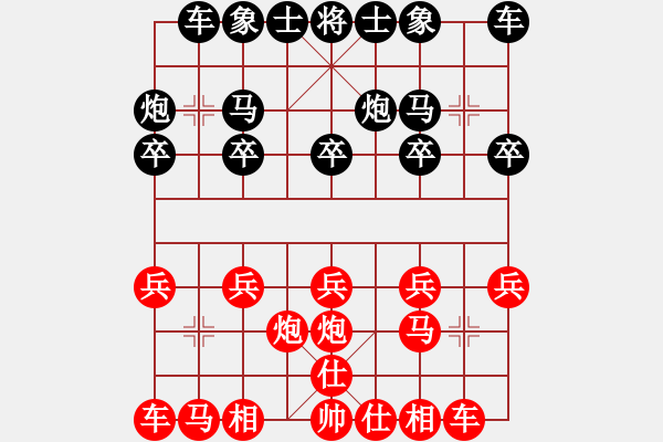 象棋棋譜圖片：第一輪第五臺路亞鳳先負(fù)張曉軍 - 步數(shù)：10 