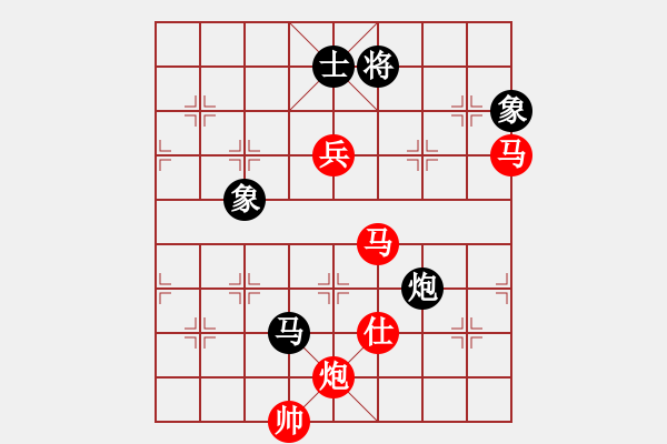 象棋棋譜圖片：棋局-2aa 64P1 - 步數(shù)：100 