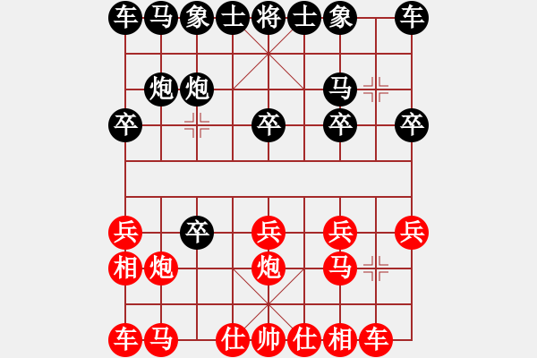 象棋棋譜圖片：bbboy002[紅] -VS- ll888wy[黑] - 步數(shù)：10 