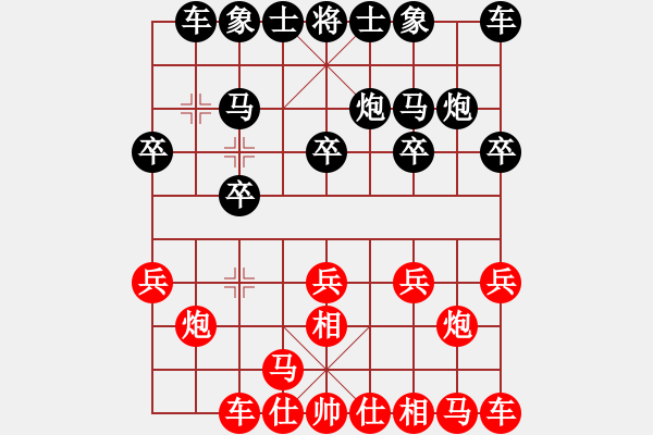 象棋棋譜圖片：棋友-魚鳥[575644877] -VS- 秋水[2517549878] - 步數(shù)：10 