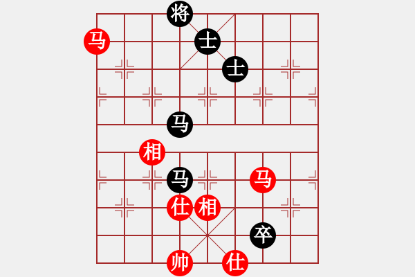 象棋棋譜圖片：鐮刀幫掌門(天罡)-和-一臉壞笑(地煞) - 步數(shù)：200 