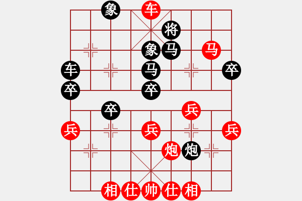 象棋棋譜圖片：山東于世軍(9段)-勝-乙子(1段) - 步數(shù)：53 