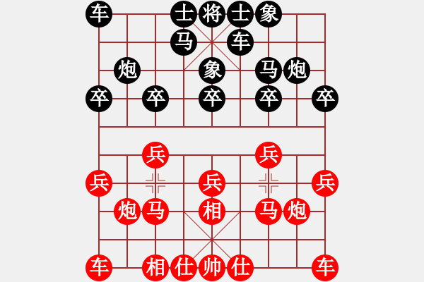 象棋棋譜圖片：華北神龍對布衣人.pgn - 步數(shù)：10 