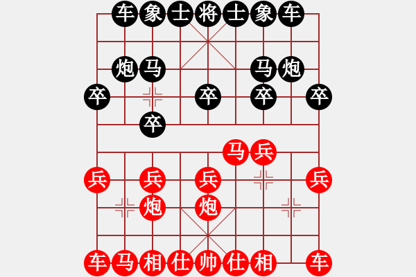 象棋棋譜圖片：權(quán)哥依然瀟灑[346862023] -VS- 芳棋[954138081] - 步數(shù)：10 