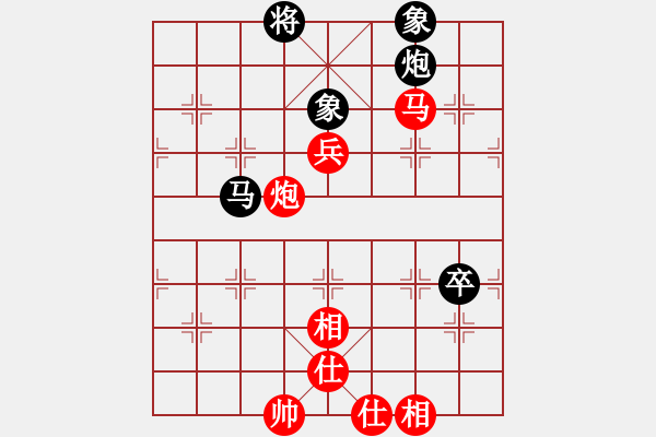 象棋棋谱图片：第35局 汪洋（先胜）黄海林-五八炮进三兵对左三步虎 - 步数：100 
