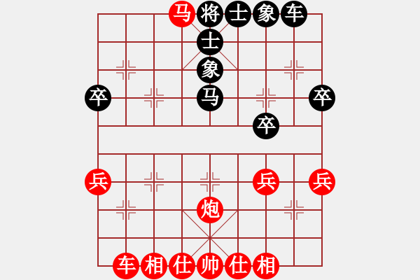 象棋棋譜圖片：銅錘(2段)-和-球霸(2段) - 步數(shù)：41 