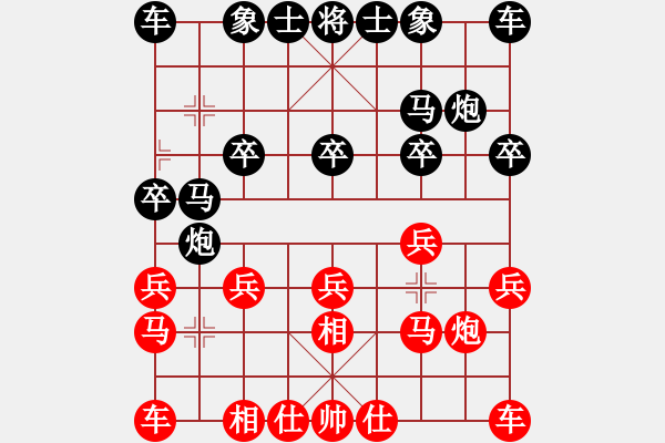 象棋棋譜圖片：鄭州郡王(5級)-負-lijunjun(8級) - 步數：10 