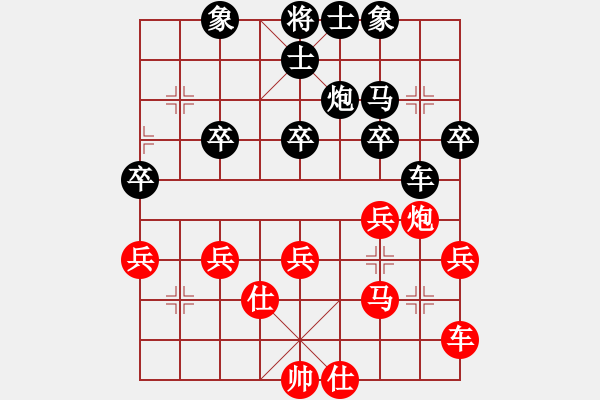 象棋棋譜圖片：鄭州郡王(5級)-負-lijunjun(8級) - 步數：40 