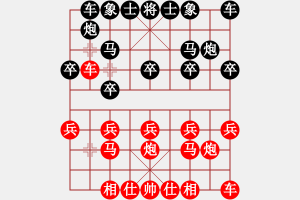 象棋棋譜圖片：等待戈多(8段)-和-霸道雙木(9段) - 步數(shù)：10 