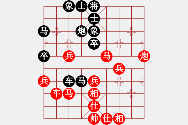 象棋棋譜圖片：層林盡染(7段)-勝-劍膽琴心(6段) - 步數：40 